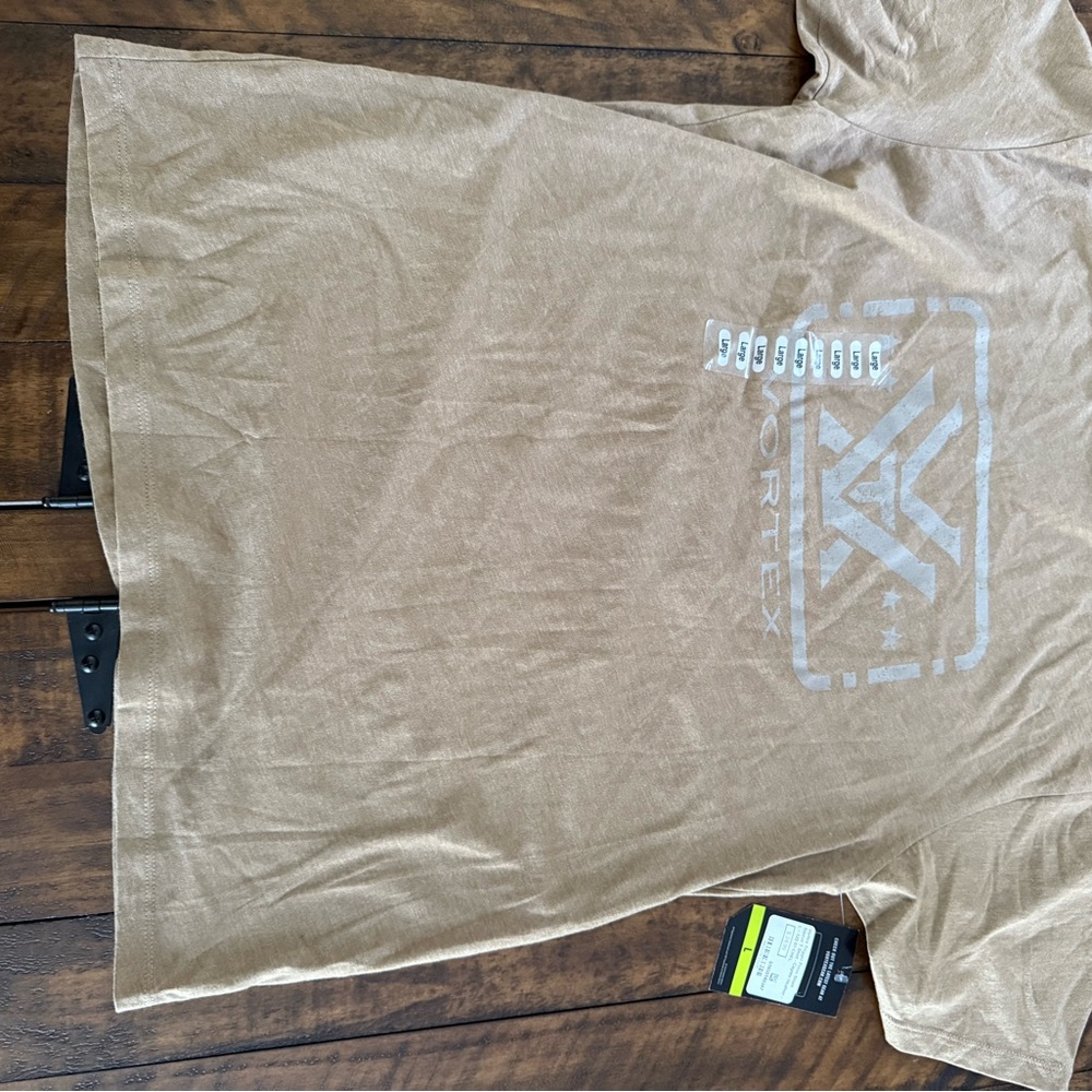 Tan Men's Shirt- Vortex NWT